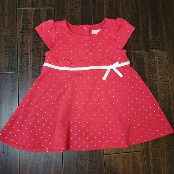 open lace back dress Catherine Malandrino Petite Red Knit Bead Front Red / Petite main image 0